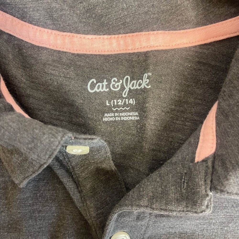 Cat & Jack Boys Polo Shirt - Picture 2 of 3